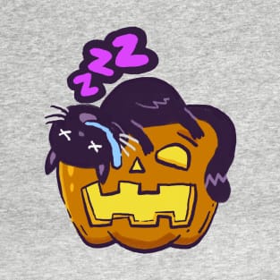 sleeping emote on halloween T-Shirt